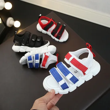 

New Summer Children's Sandals, Open-toed Anti-skid Baby Shoes, Boys'and Girls' Leisure Sandals
