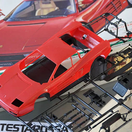 1/24 Масштаб Модель автомобиля Наборы сборки Testarossa масштаб модель строительство DIY