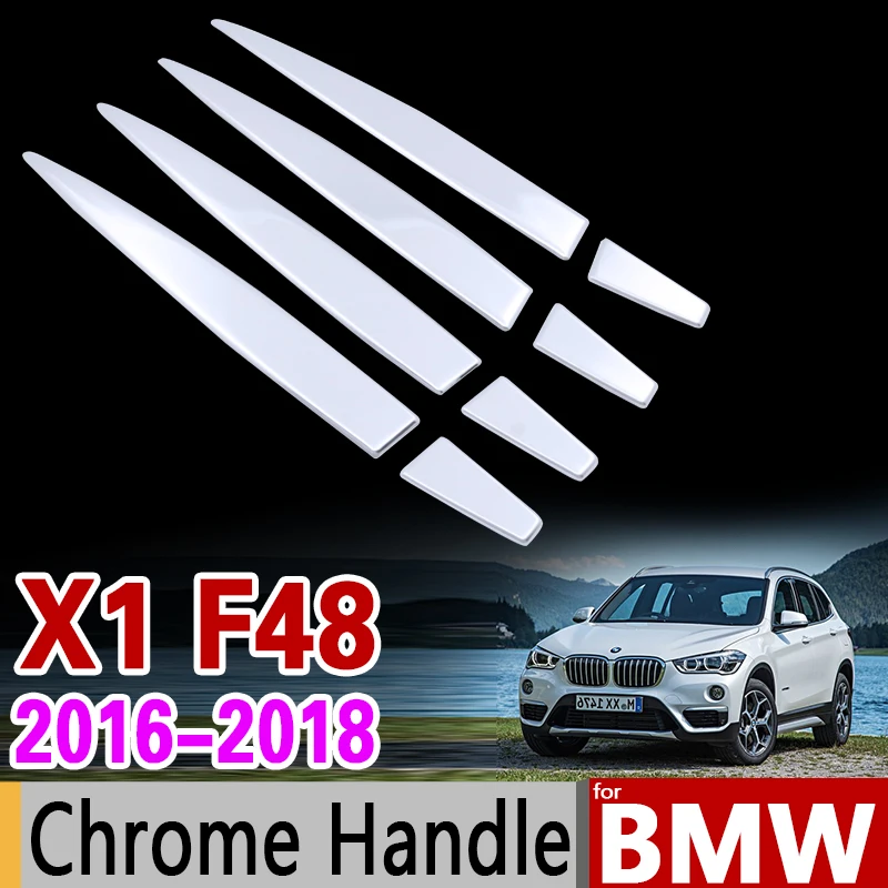 Хромированные наклейки из нержавеющей стали для BMW F48 X1 2016 2017 2018 набор отделки