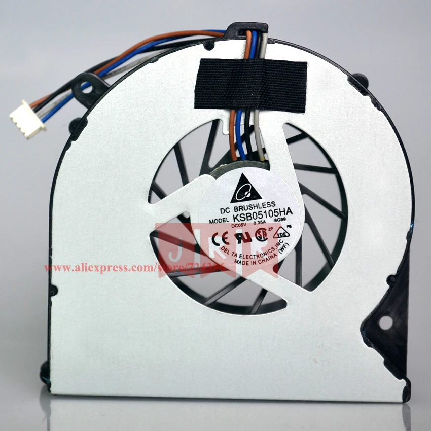 الأصلي جديد مروحة تبريد لوحدة المعالجة الرئيسية تناسب HP 4530 ثانية 4535 ثانية 4730 ثانية 6460B EliteBook 8450 وعاء 8460 وعاء دلتا KSB0505HB KSB05105HA 4 دبوس