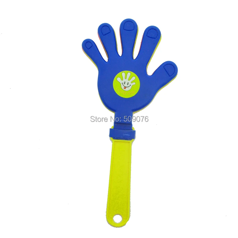 

120pcs/lot hand Clapper Concert Party Cheering Props Children Clap Noise Makers hands palms shoot party event favors