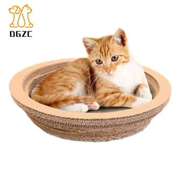 

Pet Toys Corrugated Paper Catnip Cat Scratch Board Toy Natural Sisal Mat toy Kitten Scratching Post Pad Interactive Toy for Pet
