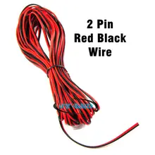 30 метров Электрический провод луженая медь 2 Pin AWG 22 изолированный ПВХ удлинитель для светодиодов ленточный кабель провод отличное качество