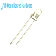 500 шт светодиодный 5 мм белый круглый светодиодный Высокая яркость светодиодные светильники