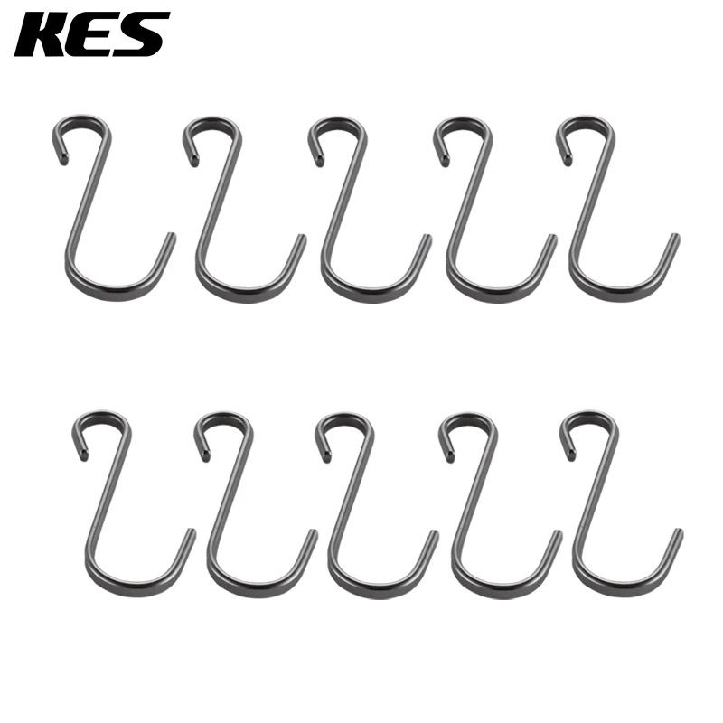 KES Stainless Steel Heavy Duty S Shaped Hook for Home, Kitchen and