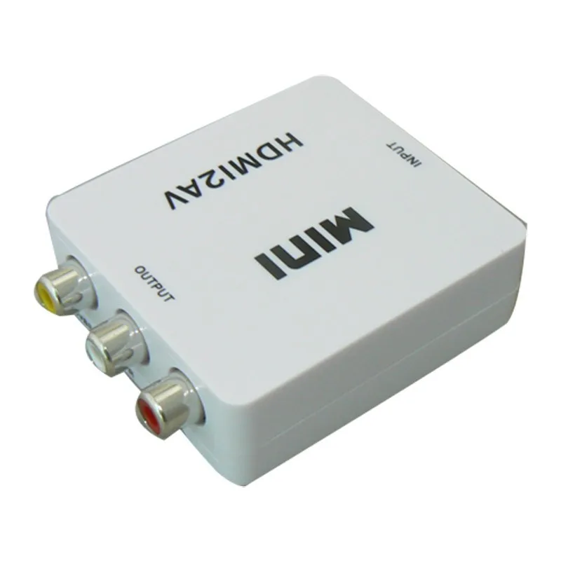 HDMI input Digital to RCA Analog Audio/Video Composite CVBS Output Converter/AV