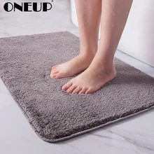 ONEUP коврик для ванной комнаты, нескользящий набор для ванной комнаты, абсорбирующий улавливатель грязи, коврики для ванной комнаты, коврик для дома из микрофибры