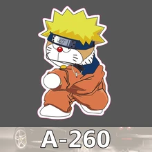 A-260 Naruto Doraemon Wasserdicht Mode Kühle DIY Aufkleber Für Laptop Gepäck Skateboard Kühlschrank Auto Graffiti Cartoon Aufkleber