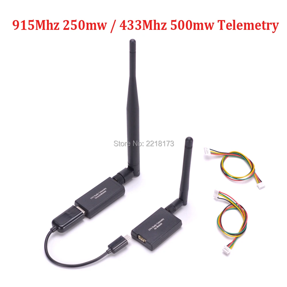 

3DR Radio 433Mhz 500mw 915Mhz 250mw 433 915 Telemetry Data Transmit Module for APM Pixhawk Flight Controller FPV Racing Drone