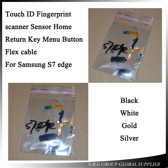 10pcs/lot Touch ID Fingerprint scanner Sensor Home Return Key Menu