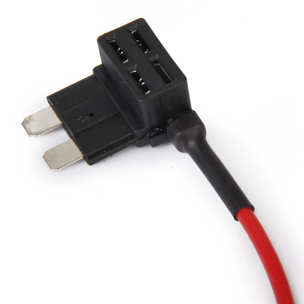 Add-A-Circuit Fuse TAP Adapter Standard (ATO, ATC) Blade Fuse Holder for Auto Car 32V
