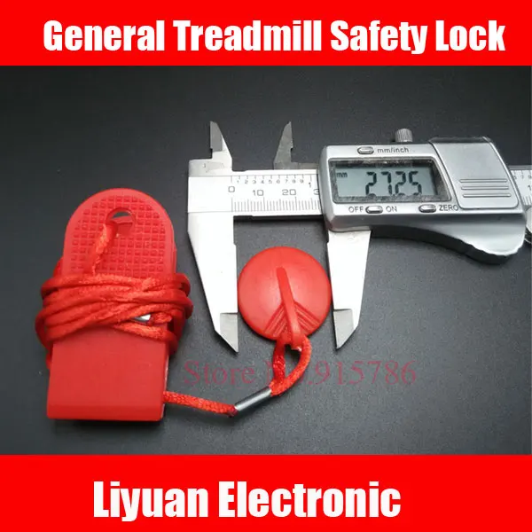 

1pcs General Treadmill Safety Lock / Round Ferrite / Treadmill Safety Switch Magnet Key Emergency Stop