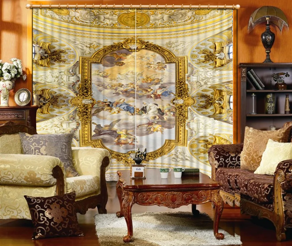 

curtains for the bedroom Continental pattern luxury living room curtains modern tulle curtains kitchen curtains