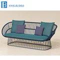 Neue aluminium rattan wicker garten möbel moderne outdoor sofa|Garten-Sofas| -