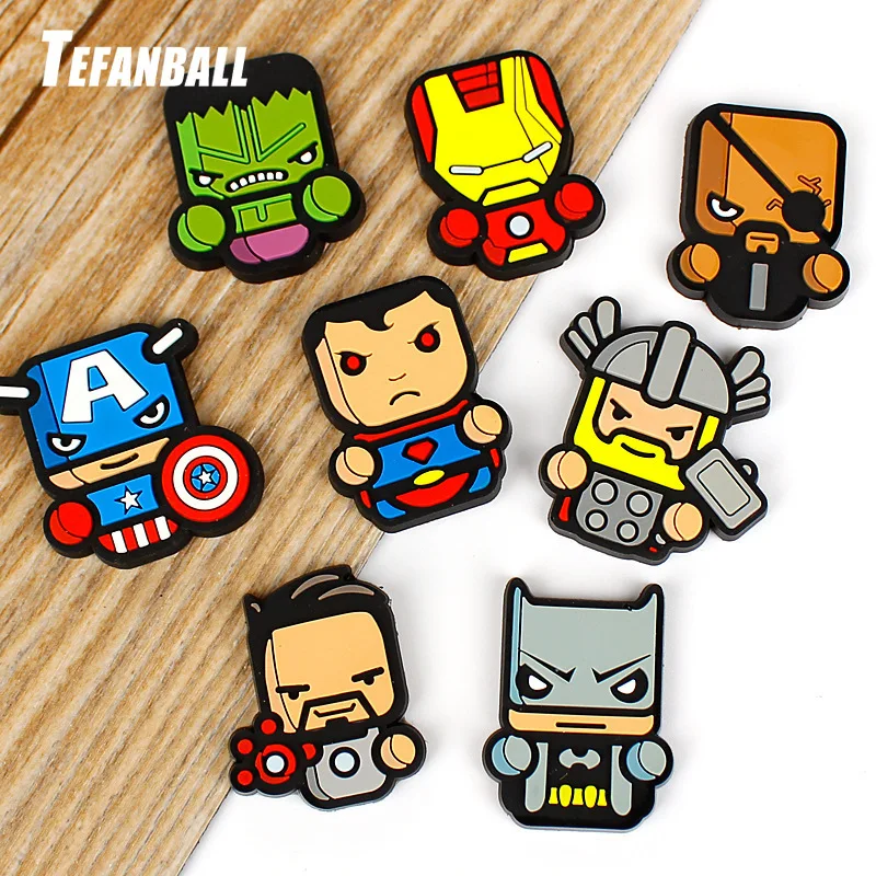 

2Pcs/Set Cartoon Air Freshener Styling perfumes The Avengers Marvel Style Star Wars Iron Man Auto Air Condition Vent Outlet Clip