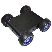 4WD четырехколесный привод беговой линии отслеживания препятствий автомобиля Робот комплект Diy kit для arduino