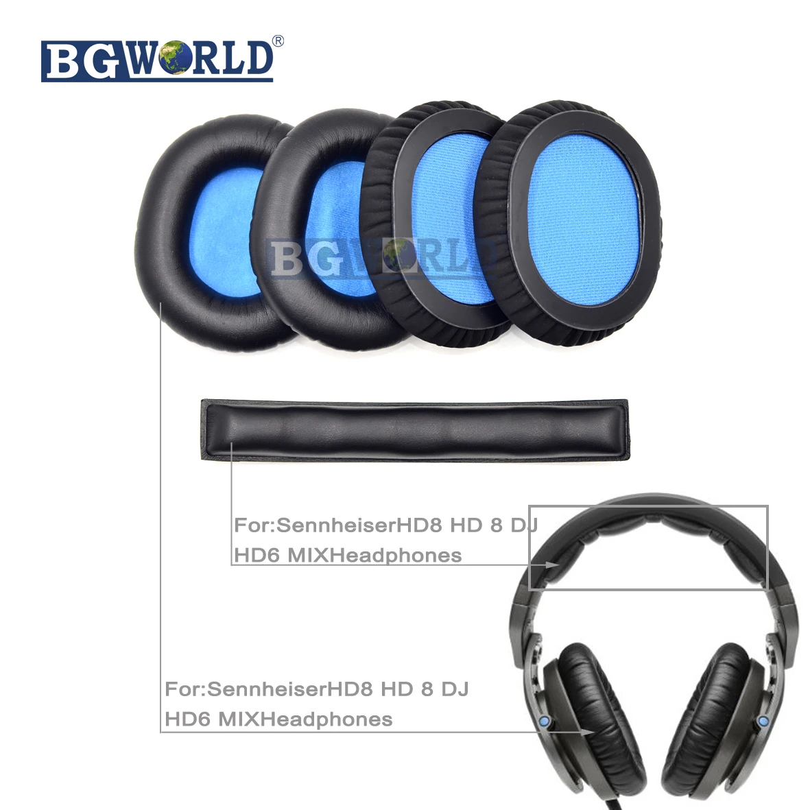 Replacement ear pads cushion earpads 