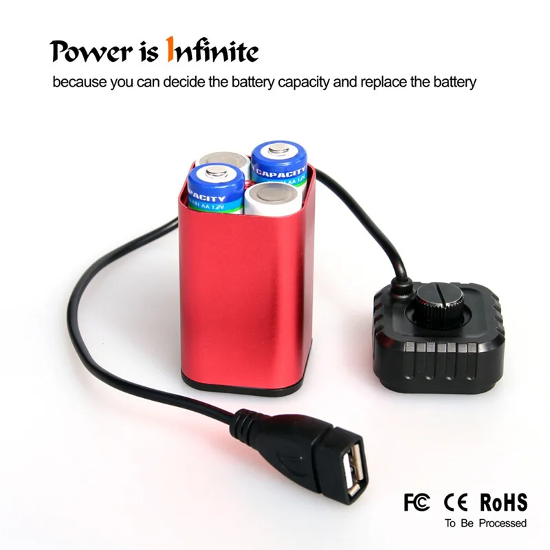 Top outdoor cycling 8.4V USB 5V 6x18650 Waterproof Battery Case House Cover Box For Bike Bicycle Light 2 Top outdoor cycling 8.4V USB 5V 6x18650 Waterproof Battery Case House Cover Box For Bike Bicycle Light 2