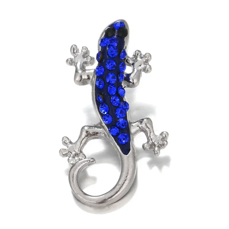 

Animal 2 Colors Snap Charm Button Lizard Shape Jewelry Fashion Party DIY Accessories For Women Fit Any Party Wholesale