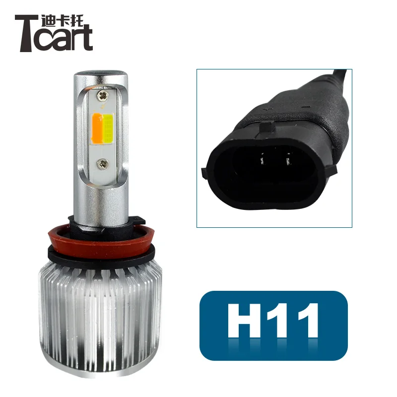 Tcart 2pcs Auto Led COB Bulbs For Mazda CX 7 White Fog font b Lamp b