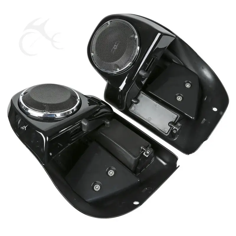 Lower Vented Leg Fairing 6.5/" Speakers Grills For Harley Touring Trike 2014-2019