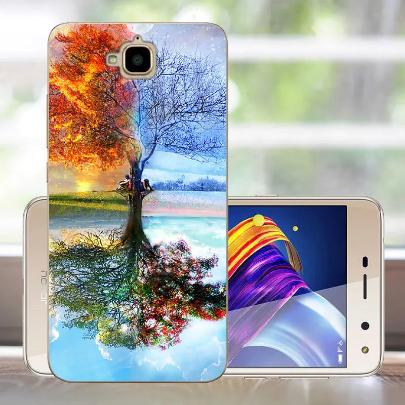 FANATU Мягкий ТПУ Honor 4C Pro tit-l01 чехол силиконовый защитный чехол для huawei Y6 Pro чехол huawei Honor 4C Pro y6Pro Fundas - Цвет: WCS