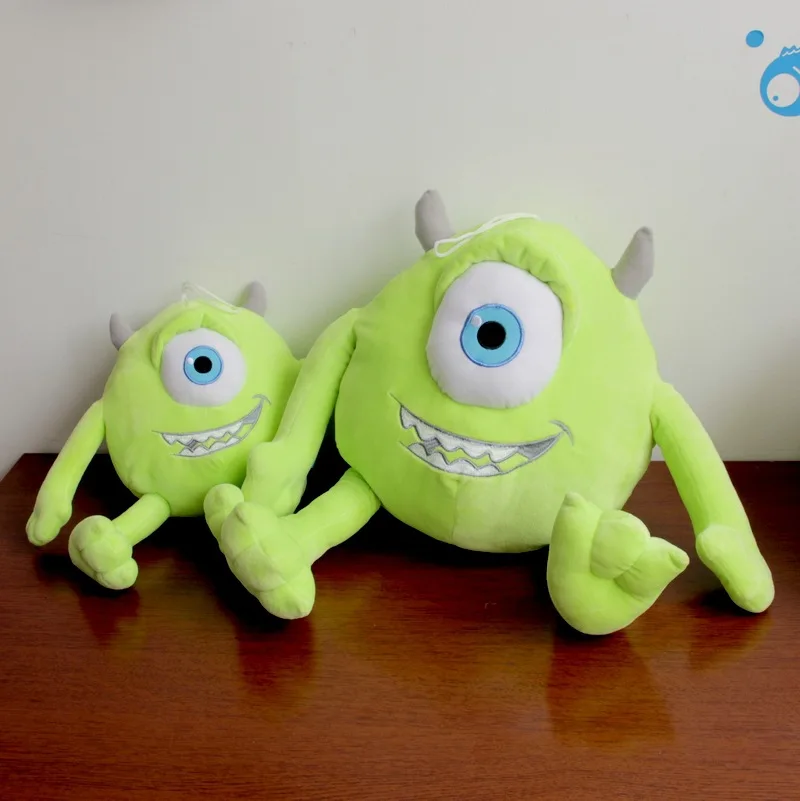 

20/30/50cm Catoon Mike Monsters University Monster Mike Wazowski Monsters Inc soft Stuffed plush toy Doll model kids baby gift