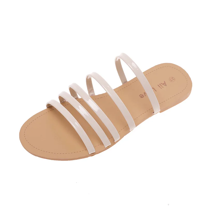 narrow band slip on shoes summer