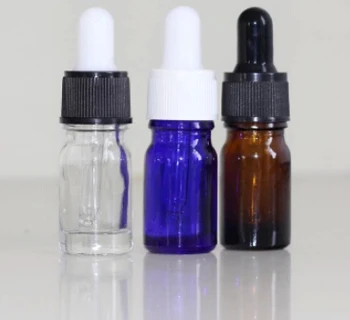 

330pcs 5ML COBALT BLUE GLASS EYE DROPPER BOTTLES VIALS FOR ESSENTIAL OILS STORAGE BOTTLES
