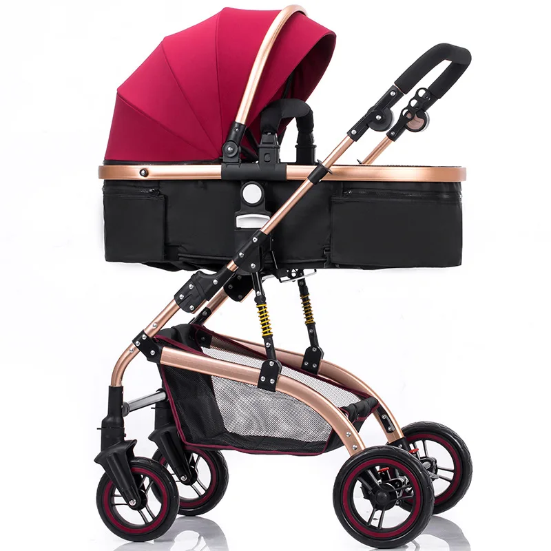 

Baby Strollers Portable Lightweight Baby Carriage High Landscape Folding Portable Baby Carriage Stroller