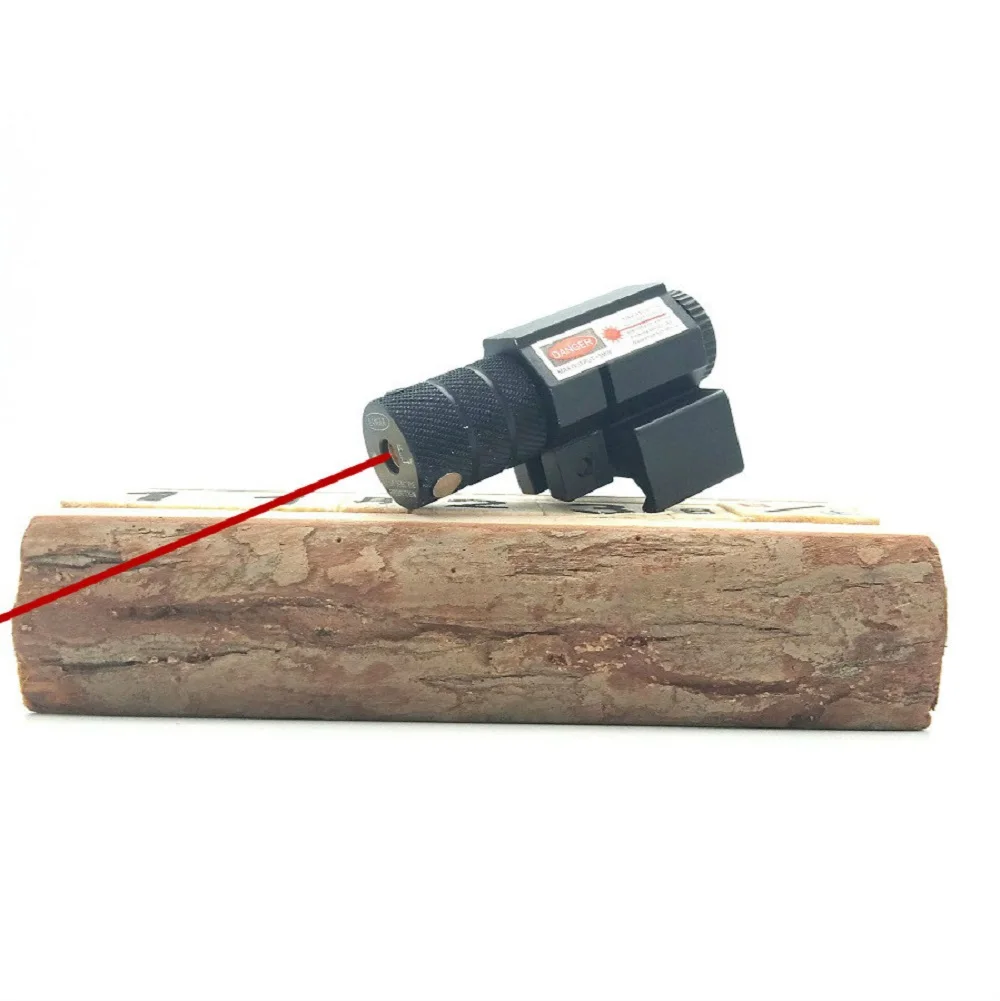 

Tactical Hunting Powerful Mini Red Dot Laser Sight Scope Weaver Picatinny Mount Set for Gun Rifle Pistol Shot Airsoft Riflescope