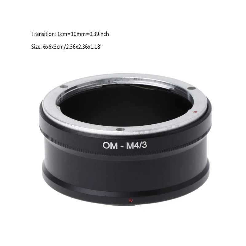 

OM-M4/3 Mount Adapter Ring For Olympus OM Lens to E-P1 E-P2 E-P3 Panasonic G1 G2