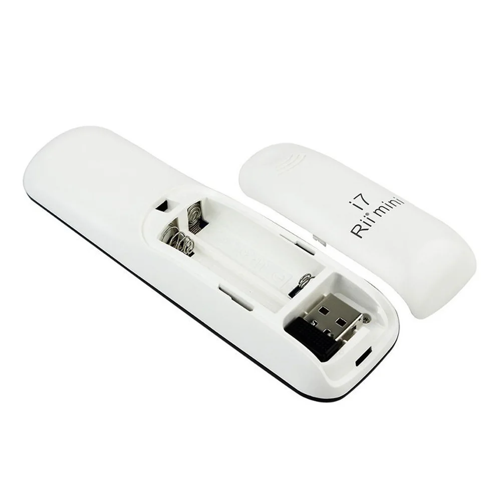 Mini Fly Air Mouse sem Fio Controle Remoto Detecção de Movimento Built-in 6-axis Apto para Android Caixa de tv pc Inteligente Rii i7 2.4g Original - Imagem 4