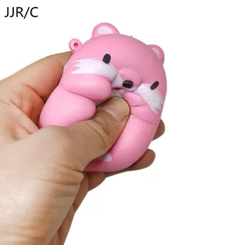 

Pink Mouse Slow Growth Soft Slice Cream Aromatic Slow Rising Hands Wrist Toys Random Color Bounce Simulation PU Model Hamster