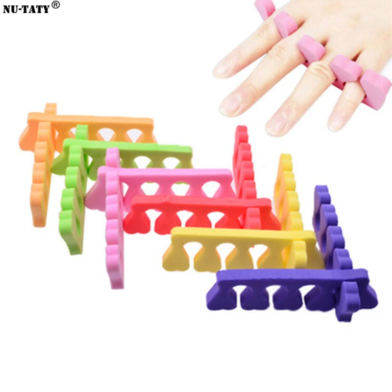 

Nu-TATY Manicure Tool Supplies Wholesale Nail Splitter Finger Fingers Cotton Multi-Color Random Delivery