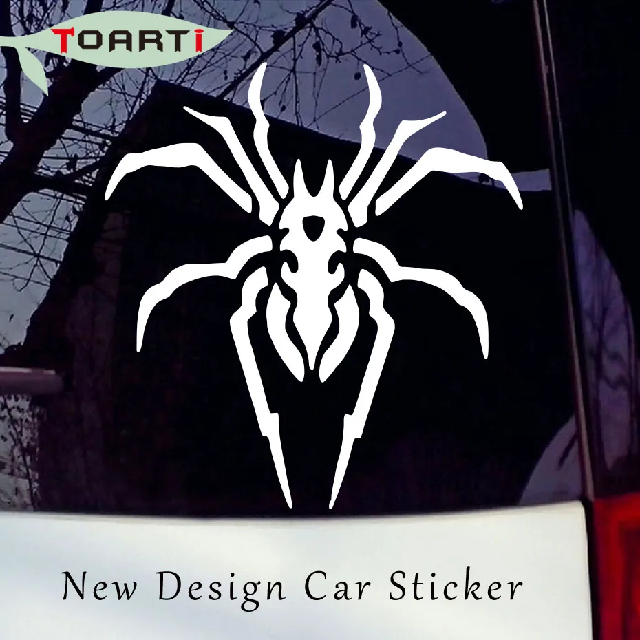 9.6*10.2 CM Creative Spider Silhouette Vinyl Decals Car Sticker Insect ...