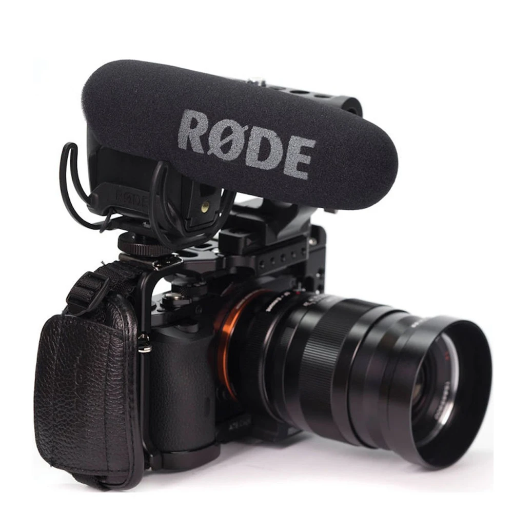 YIXIANG агент Rode VMPR VideoMic Pro R с Rycote Lyre Shockmount микрофоном для Canon Nikon Lumix sony DJI Osmo DSLR камеры