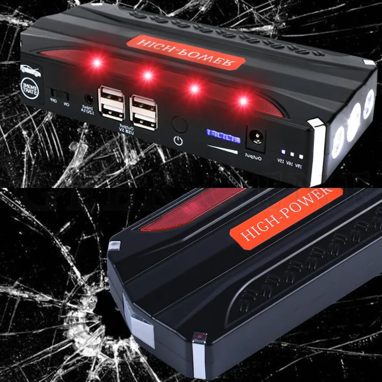 Car Jump Starter 600A Emergency Starting Device 12V Power Bank Lighter Starer Car Charger For Car Battery Booster Buster Diesel