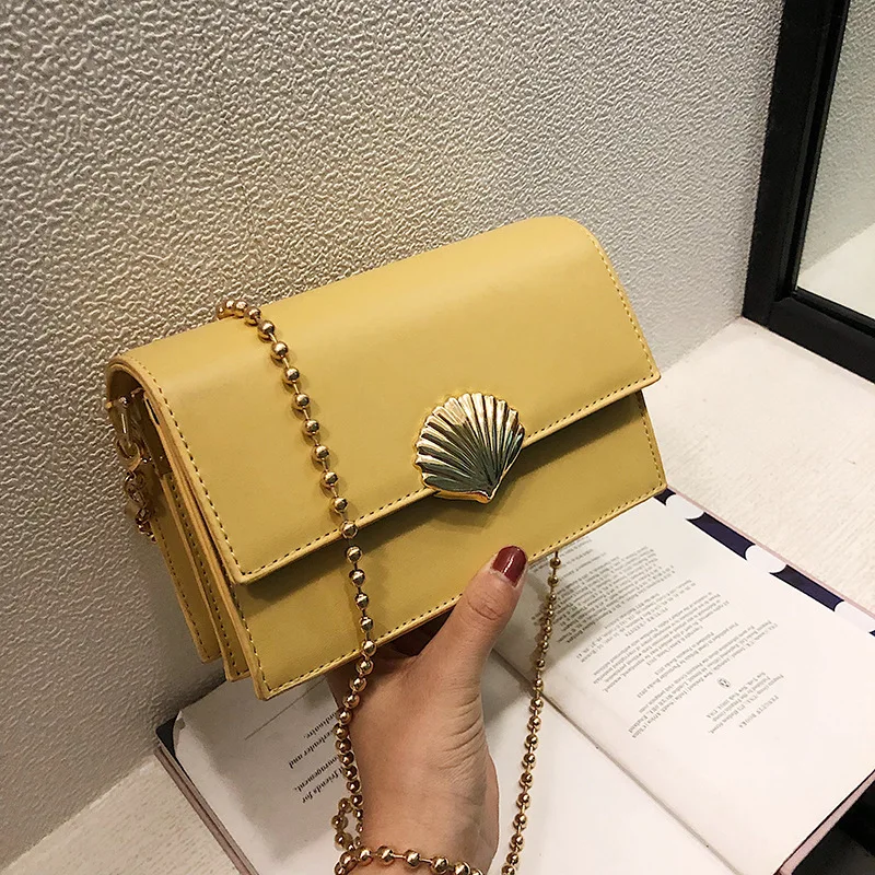 

Female Crossbody Solid Bag For Women 2019 Quality PU Leather Luxury Handbag Designer Sac Main Ladies Lock Shoulder Messenger Bag