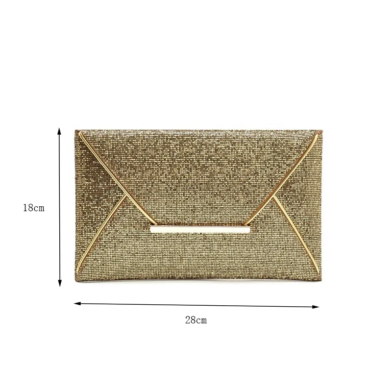 Women Clutch Bag Glitter Sequin Evening Party Bags Female Tote Messenger Bags Ladies Envelope Handbag For Shopping Phone SS0422 (8)