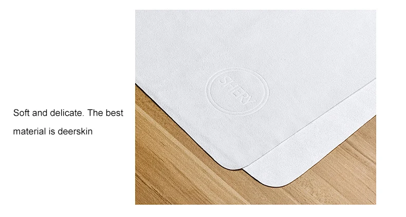 Large size Chamois Microfiber Glasses lens Cleaning Cloth mobile phone computer screen cleaner work room cleaning cloth 40x40cm (6)