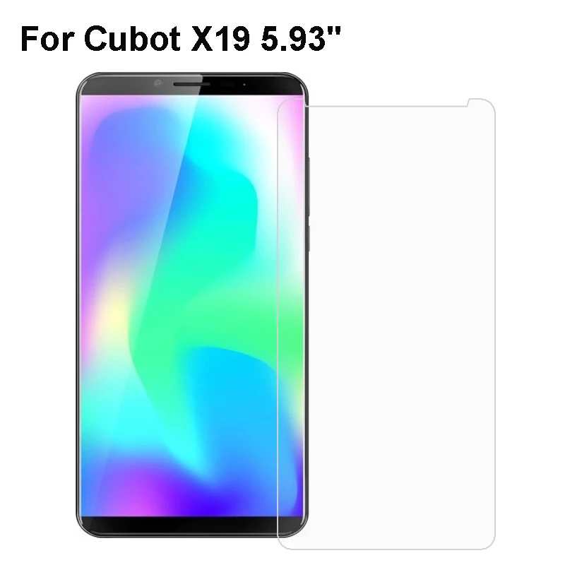 

For Cubot X19 Tempered Glass Steel Film Front Protective Replacemant Part For Cubot X19 Glass Screen Protector Mobile Phone Film