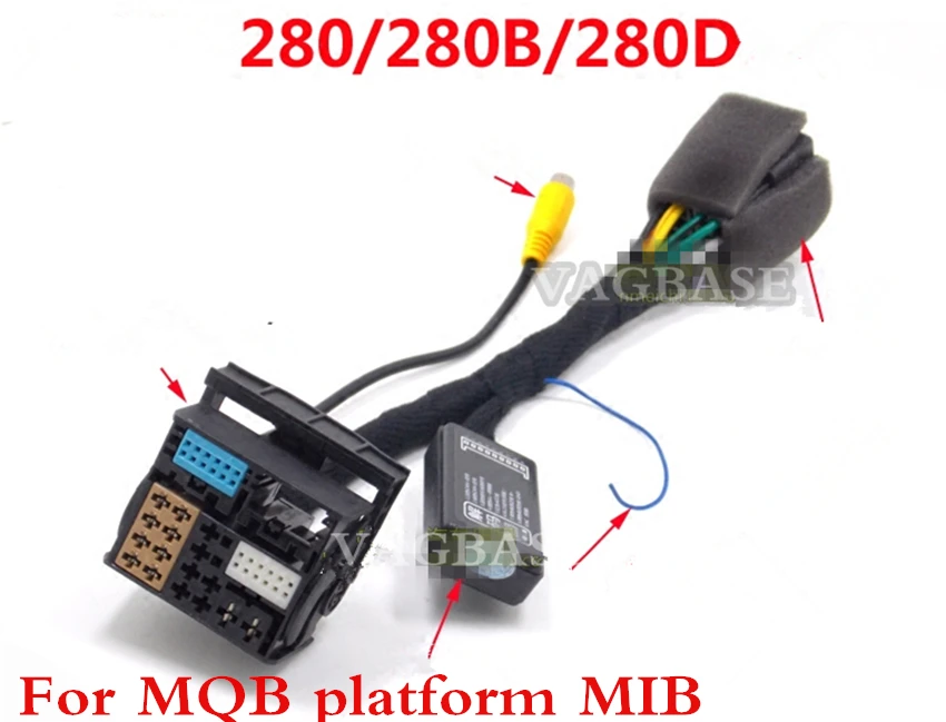 MIB 280 5GG 035 280 A B C D декодер Canbus симулятор эмулятор шлюза для MQB платформы VW GOLF 7 PASSAT B8 L TIGUAN L TOURAN L