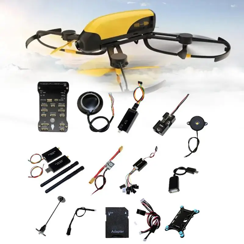 

Pixhawk PX4 PIX 2.4.8 Bit flight Controller Kit Mini OSD Drone 433 915 Telemetry For Pixhawk