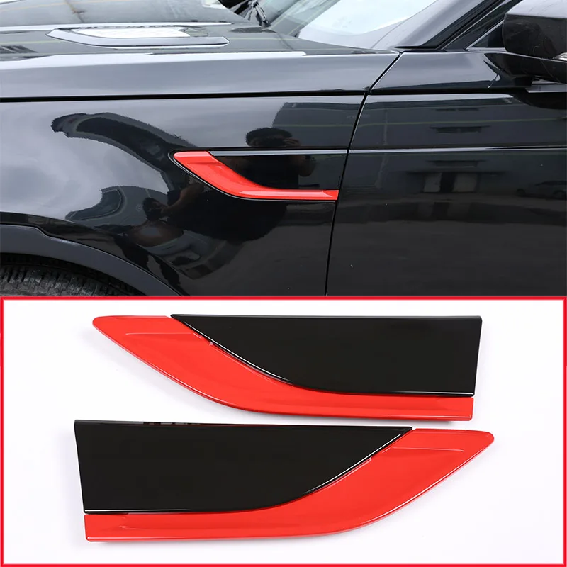

ABS Side Fender Cover Sticker Trim For Land Rover Discovery 5 LR5 2017 Car-Styling Set of 2pcs