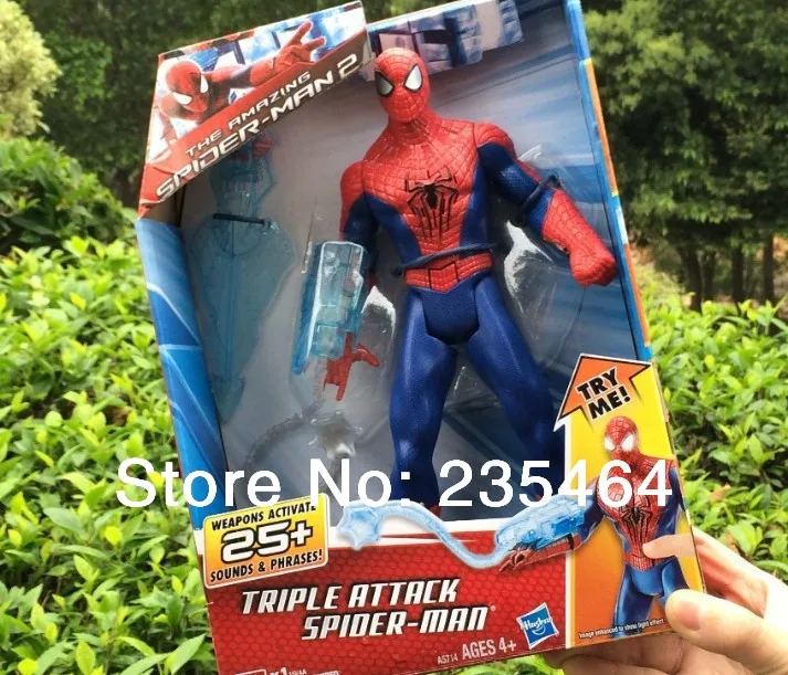 spider man talking action figure