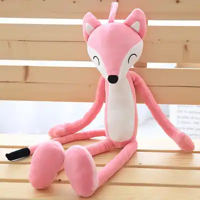 pink fox plush