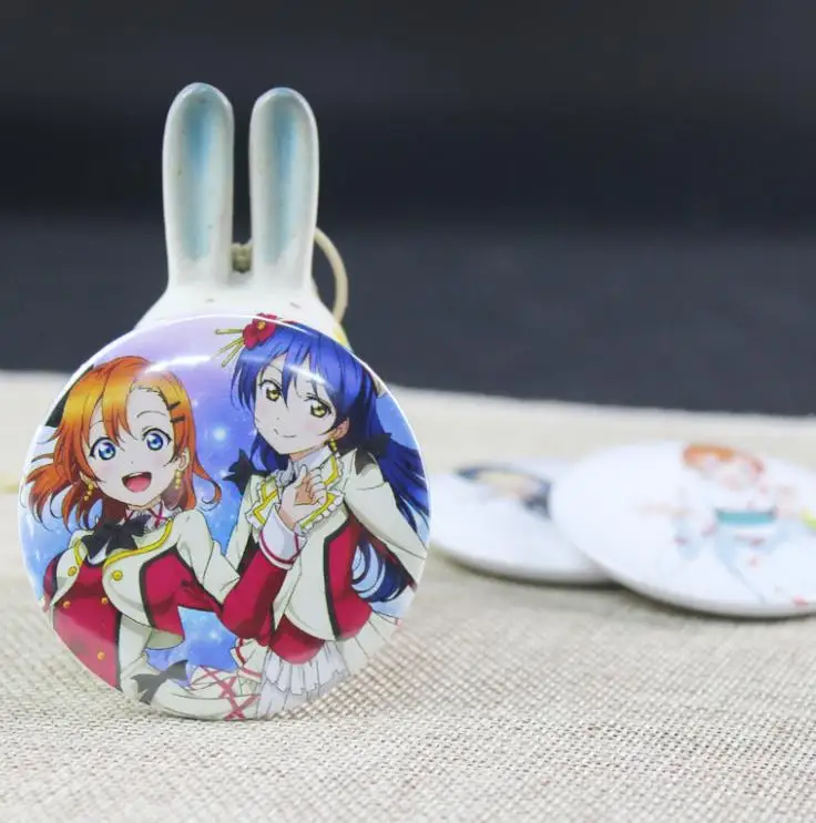 1 шт. креативные модные Мультяшные аниме lovelive значки милые на рюкзак булавка