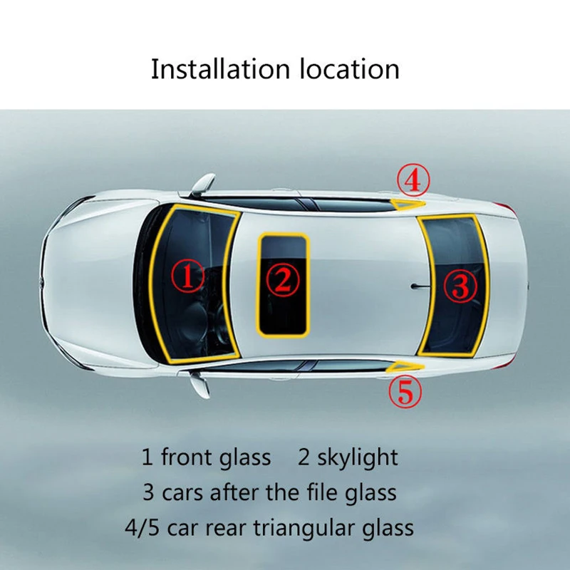 Передняя уплотнительная полоса 5 м 5 м/19" резиновая отделка ветрового стекла Гибкая Водонепроницаемая Полезная прочная Новинка