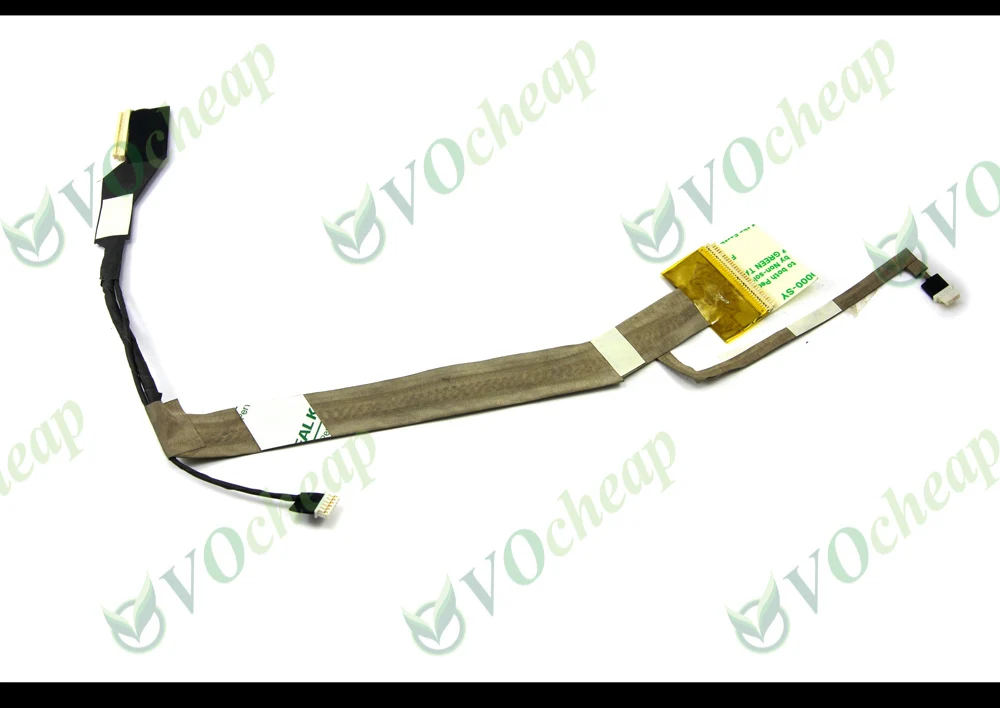 10 x натуральная нового Vedio Flex ЖК-дисплей кабель для HP Compaq Presario CQ60 CQ60-100 CQ60-200 CQ60-300 15,"-50.4AH18.001 50.4AH18.002